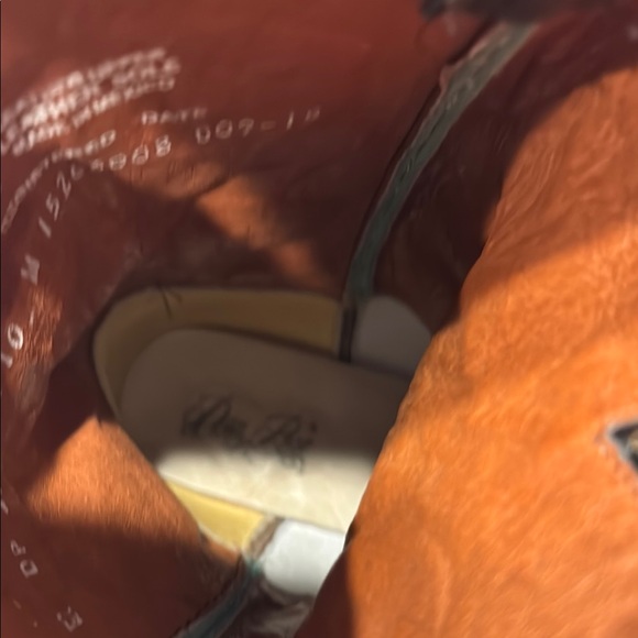 DAN POST Embroidered WESTERN Cowboy Boots!! - Picture 10 of 14